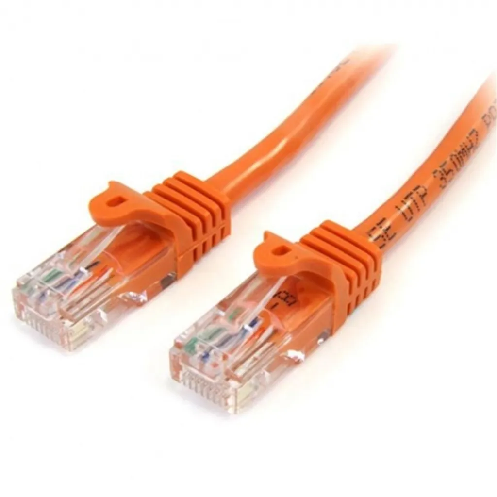 Cavo Ethernet StarTech 1m Arancio Cat 5e UTP | Patch RJ45 Professionale - 2