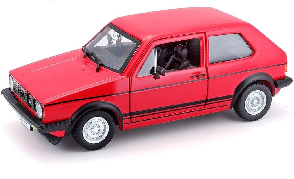 Bburago 18-21089 - Modellauto - VW Golf 1 GTI 1979 (rot, Produktbild 