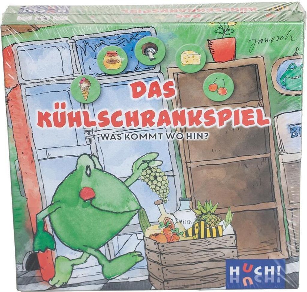 Huch Janosch das Kühlschrankspiel - was kommt wohin, ab 6 Jahre