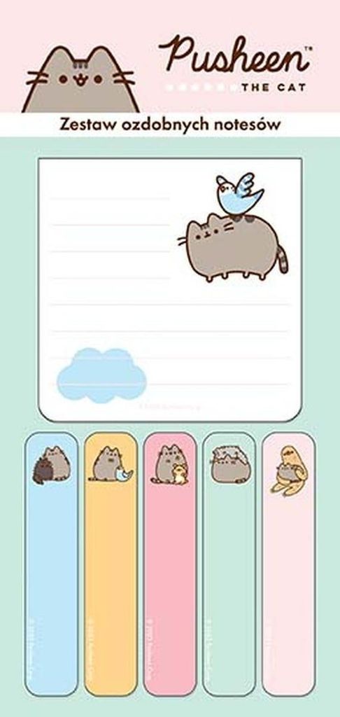 SADA POZNÁMEK 30 k. 6 ks PUSHEEN Obrázek produktu 
