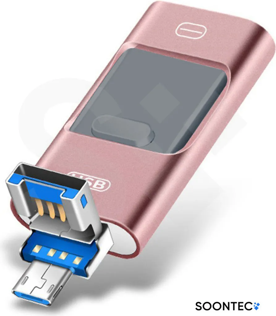 Clé USB 256 Go pour iPhone et Android : Transférer Photos et Vidéos - 2
