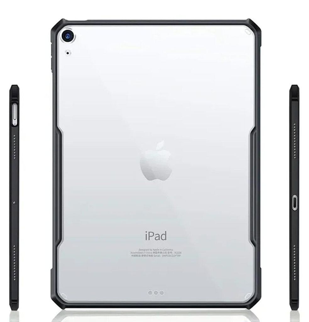 Hülle für iPad Pro 12,9 Zoll 2021 5. Generation mit Apple Pencil-Unterstützung Schwarz XUNDD