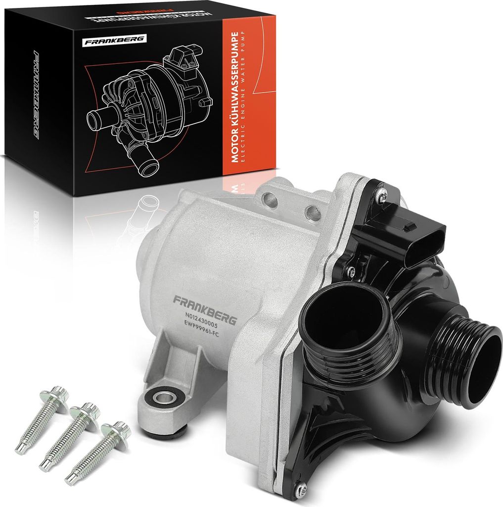 Frankberg 1x Wasserpumpe Zusatzwasserpumpe Elektrisch für BMW X5 E70 3.0L 2006-2010