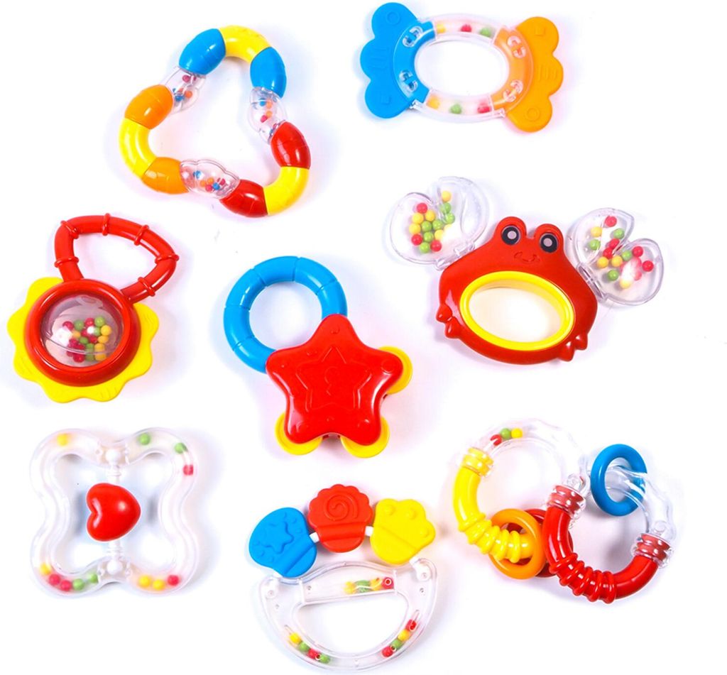 Aga4Kids Sada chrastítek 8ks Obrázek produktu 