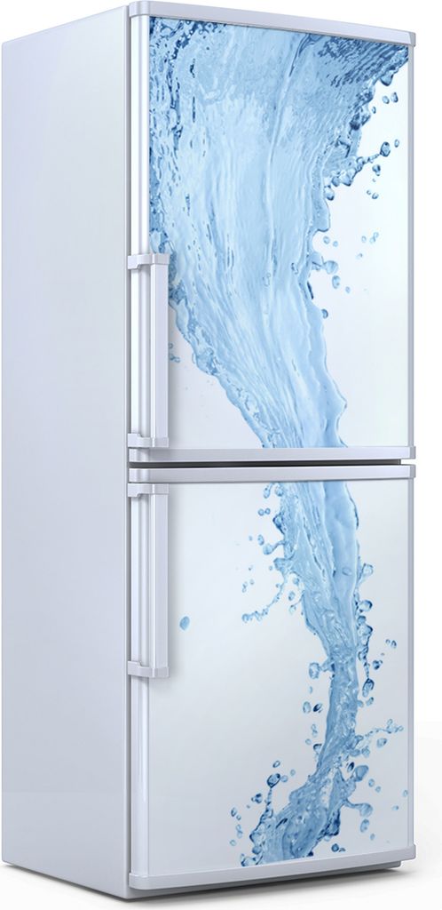 Kühlschrankdekoration 70x180 cm Aufkleber auf dem Kühlschrank - Splash Früchte Spritz