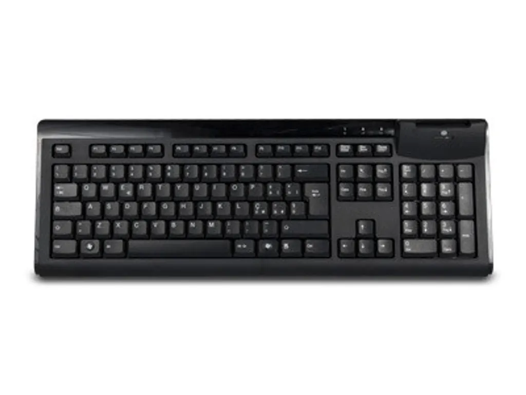 Clavier USB QWERTY Italien Hamlet XKKITASCR Noir pour Ordinateur PC
