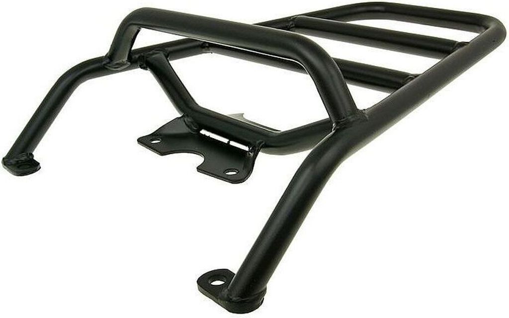 Top Case Träger schwarz, kompatibel für PIAGGIO Fly 50 DT 4T 2V 4V Roller Träger