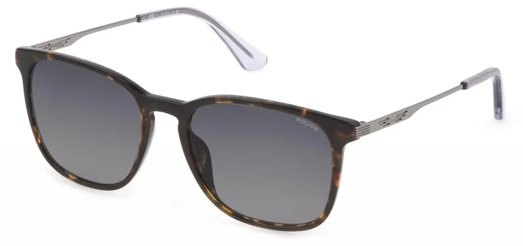 Lunettes de soleil Police SPLD47 Monture Robuste et Verres 55 mm