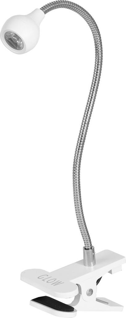 Glow LED Snake UV-Tischlampe, weiß