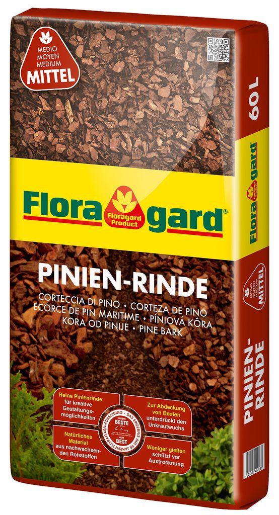 Floragard Pinienrinde mittel 15-25 mm Produktbild 