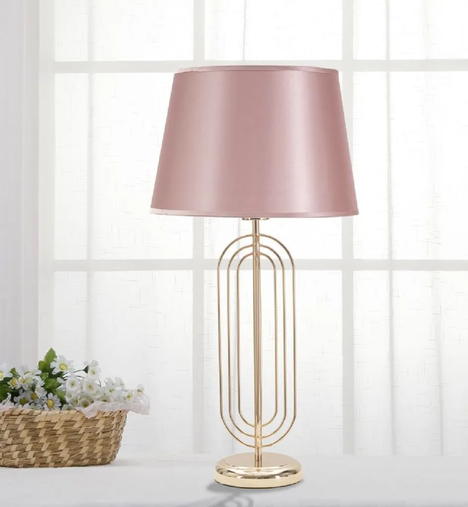 Lampe Krista Or Rose Mauro Ferretti Ø 33 cm Chic avec Douille E27 - 6