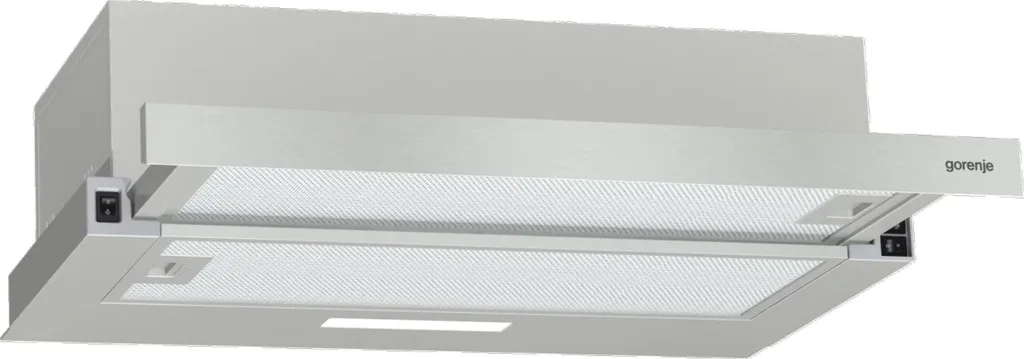 Hotte cuisine plate GORENJE TH60E3X pour meuble haut et petite cuisine