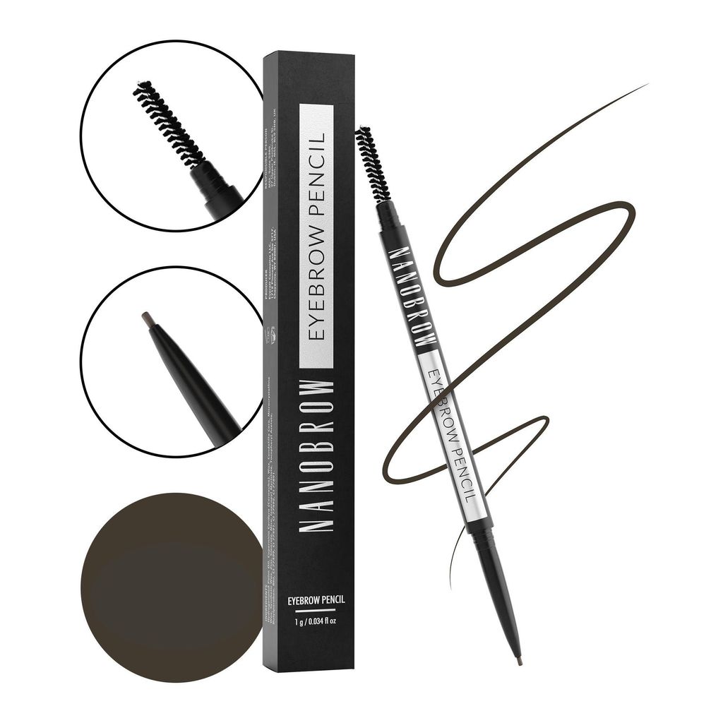 Wenkbrauwpotlood Nanobrow Eyebrow Pencil Dark Brown - Een Productafbeelding 