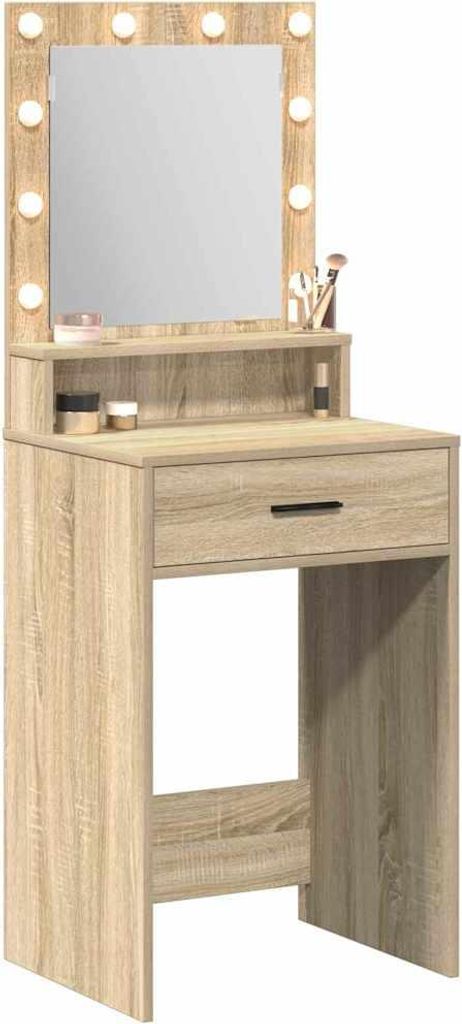 Schminktisch Sonoma-Eiche 50 x 41 x 135 cm Holzwerkstoff