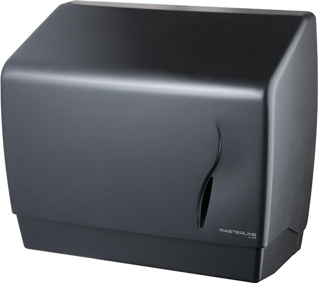 Papierspender 500 Blatt Handtuchspender Papierhandtuchspender Box Schwarz