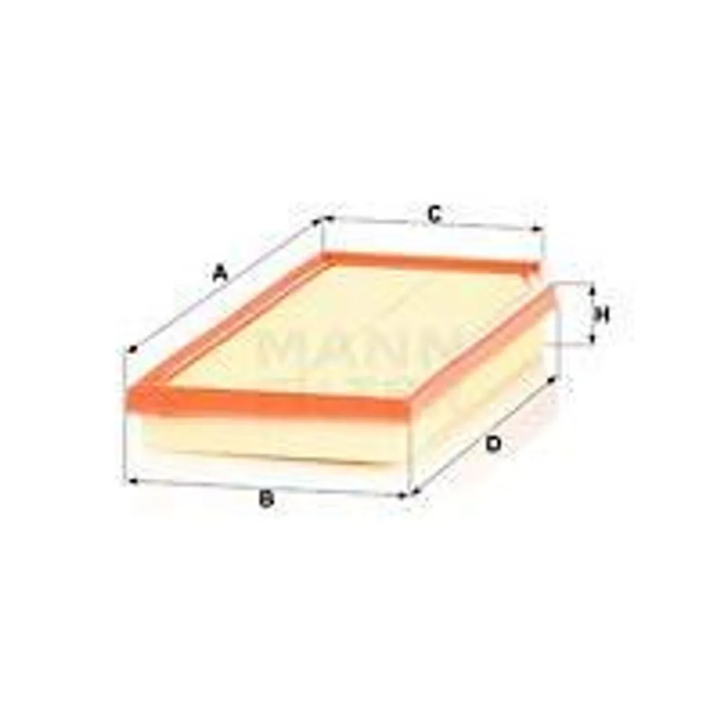MANN-FILTER C 36 016 Filtre à Air OE 2640940100 pour GLC et Classe E