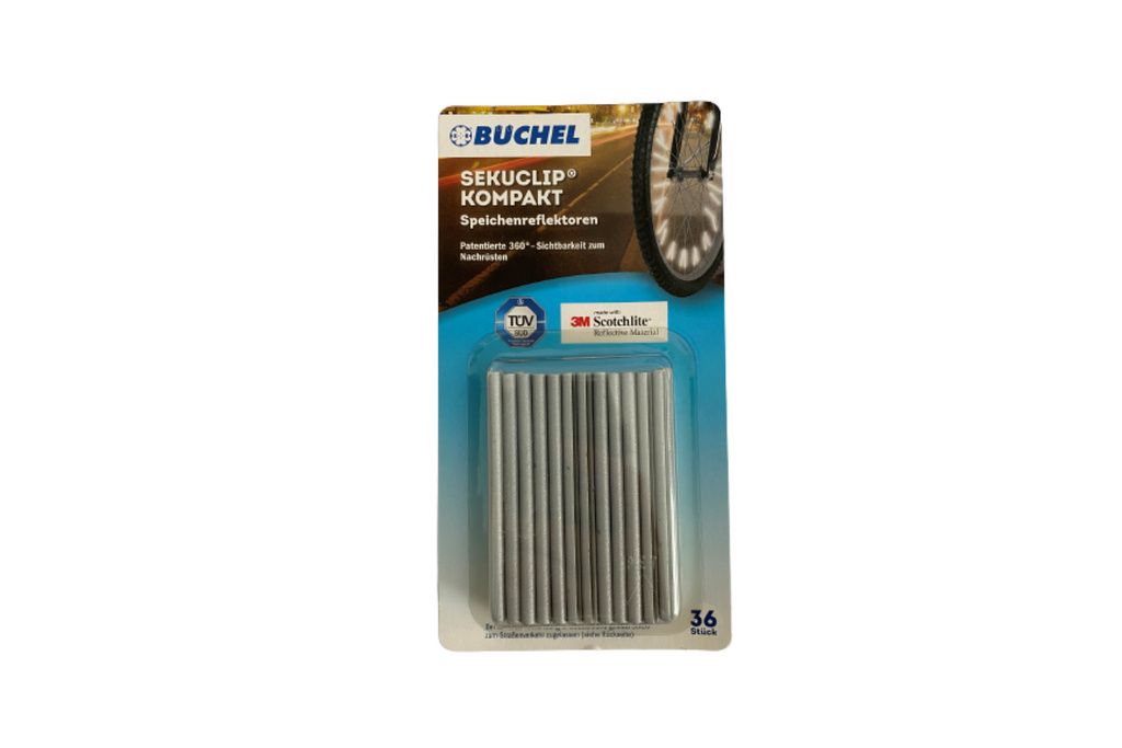 Speichenreflektoren Fahrrad 72 Stück 8 cm Sekuclip Neu Produktbild 