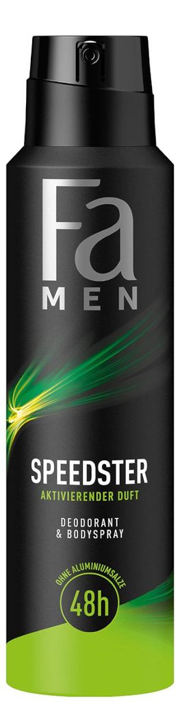 Fa Deo Spray Uomo Speedster Energizzante 48h (150 ml) Immagine del prodotto 