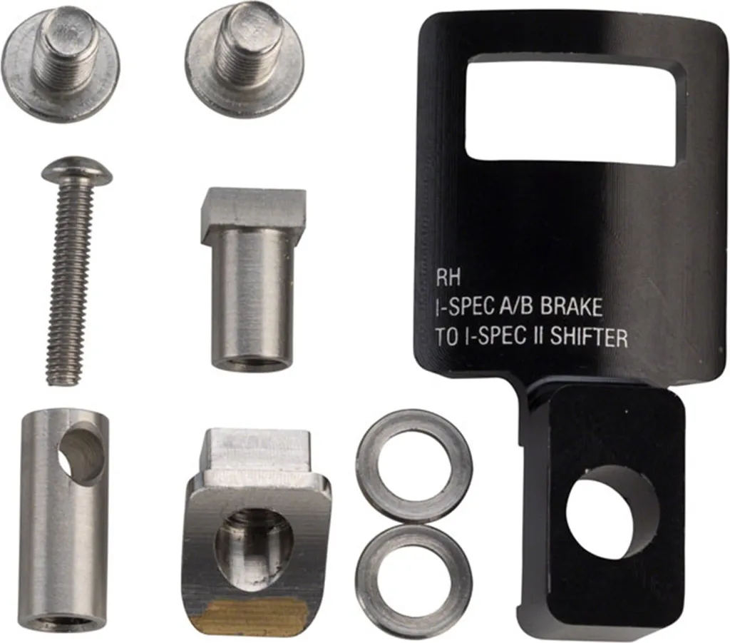 Fixation ReMatch 1.2 pour Manette Shimano I-Spec II sur Frein A/B Noir