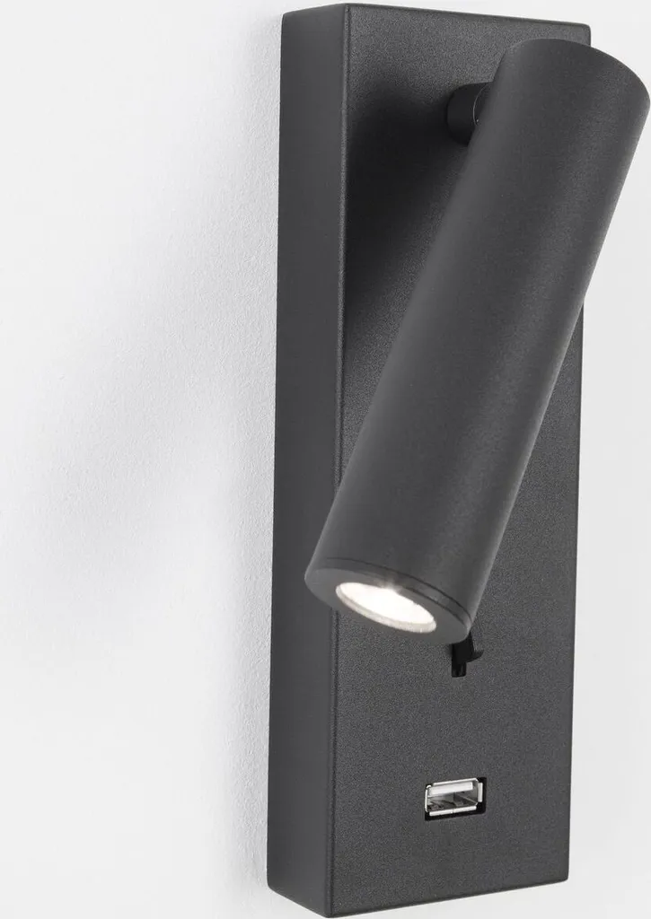 Applique LED FUSE Noire Orientable - Éclairage Architectural Nova Luce - 8