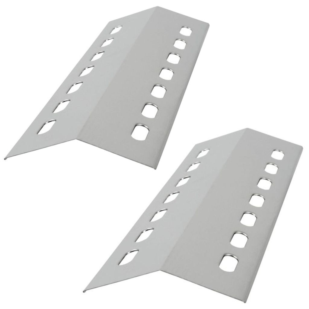 BBQ-Toro Edelstahl Brennerabdeckung für Gasgrill (2 Stück), Produktbild 