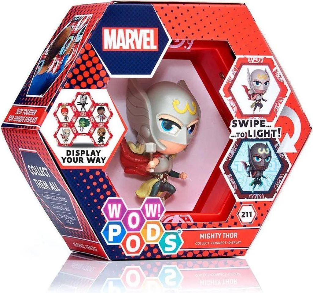 Marvel Thor Wow! Pode-der Mächtige Rot Rot One Size