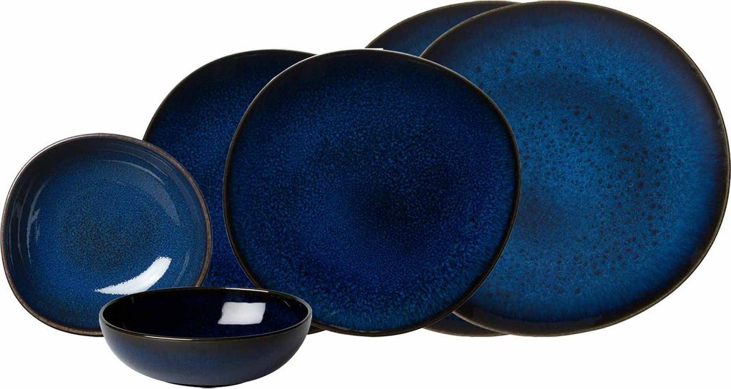 like. by Villeroy & Boch Lave Basic-Set 6-teilig - Bleu