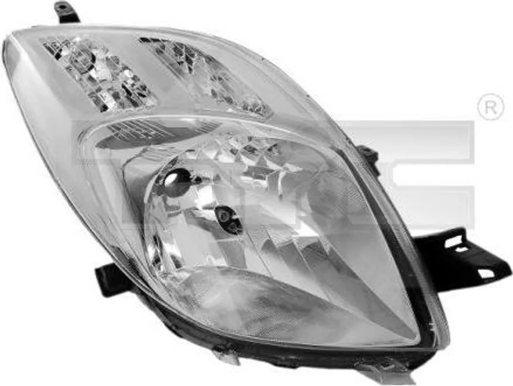 Faro Principale TYC 20-1027-05-2 per Toyota Yaris | Specifiche OE