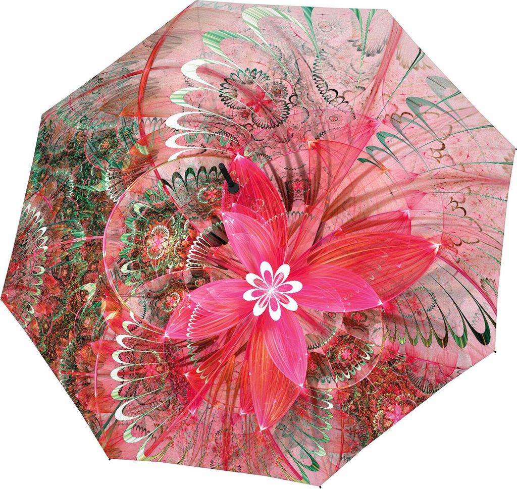 doppler Stockregenschirm Regenschirm Fiber Flex Long AC Imperial Celestial mehrfarbig