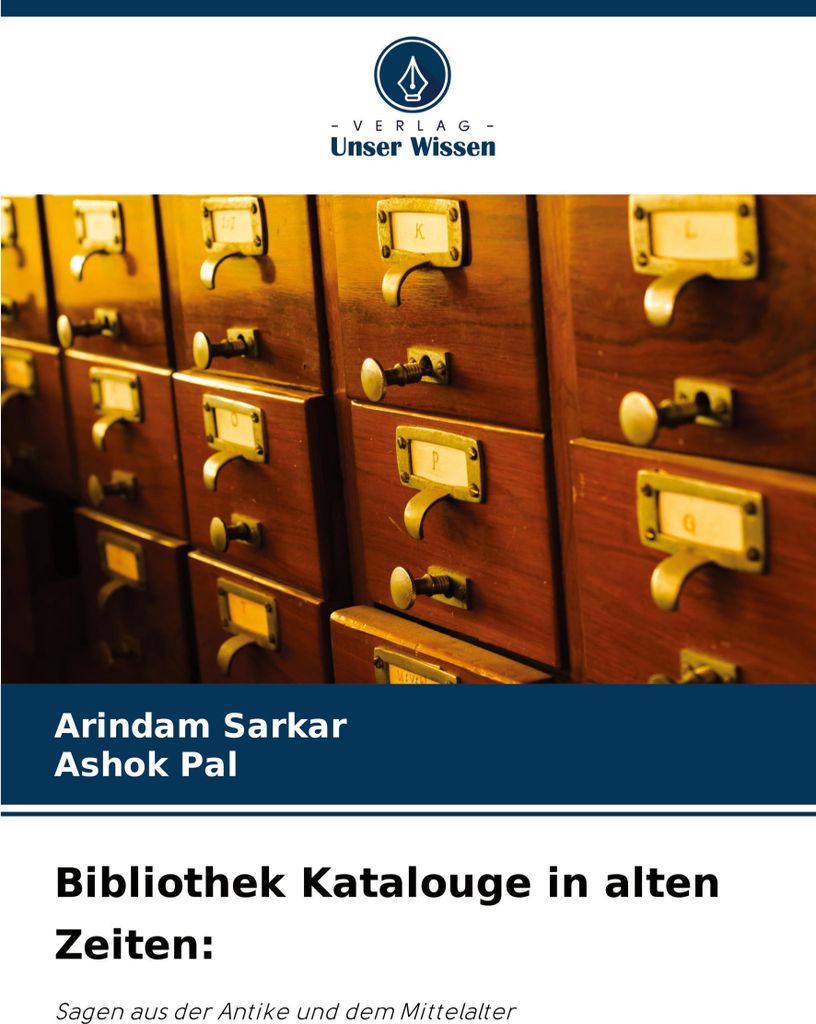 Bibliothek Katalouge in alten Zeiten: