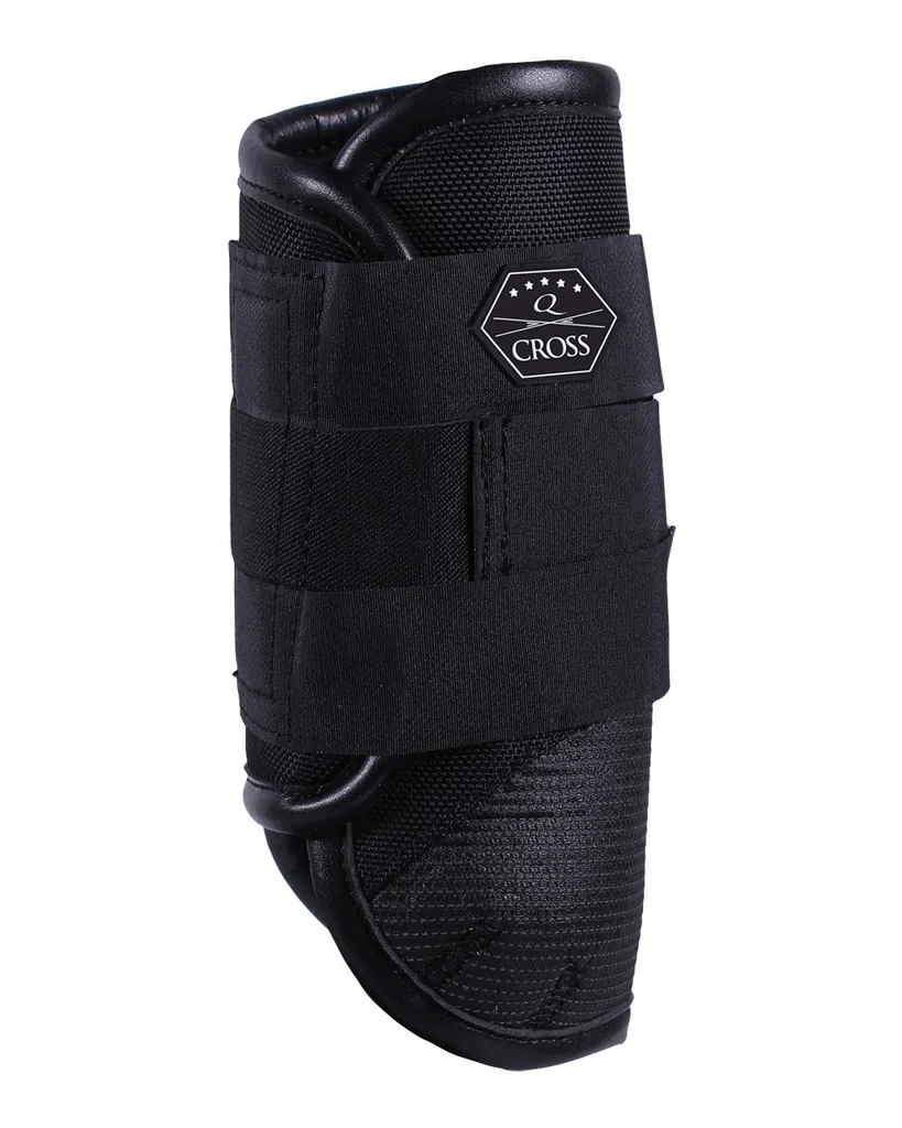 Protections de Cross QHP Eventing Noir pour Chevaux Taille L QHP17