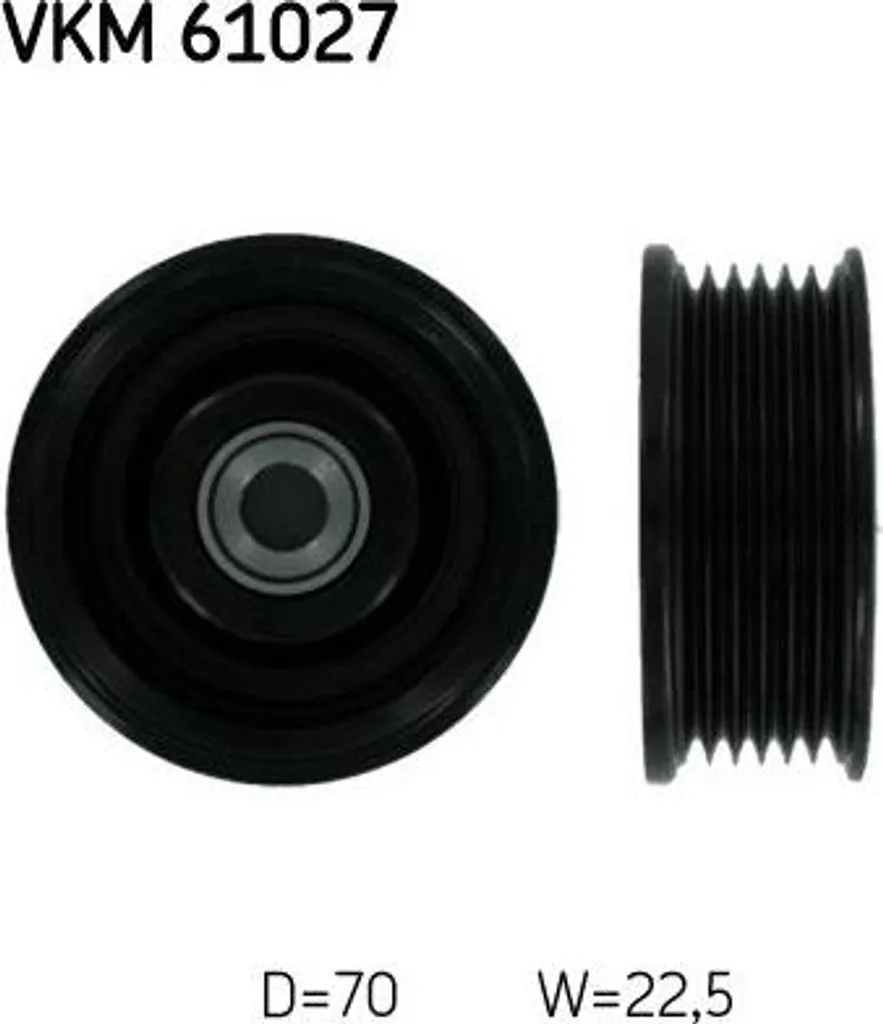 Rullo Servizi SKF VKM 61027 per Lexus SC e LS - Ricambio Alta Gamma