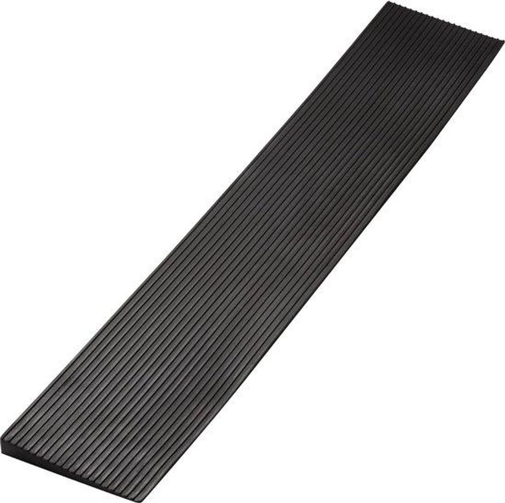 20cm Rollstuhlrampe aus Gummi für Türschwelle