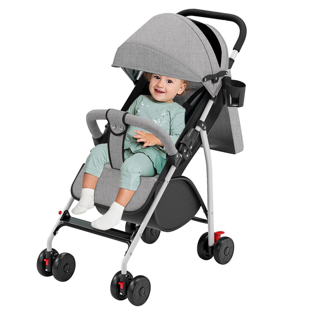 Buggy Kinderwagen verstellbare Rückenlehne Leicht mit Produktbild 