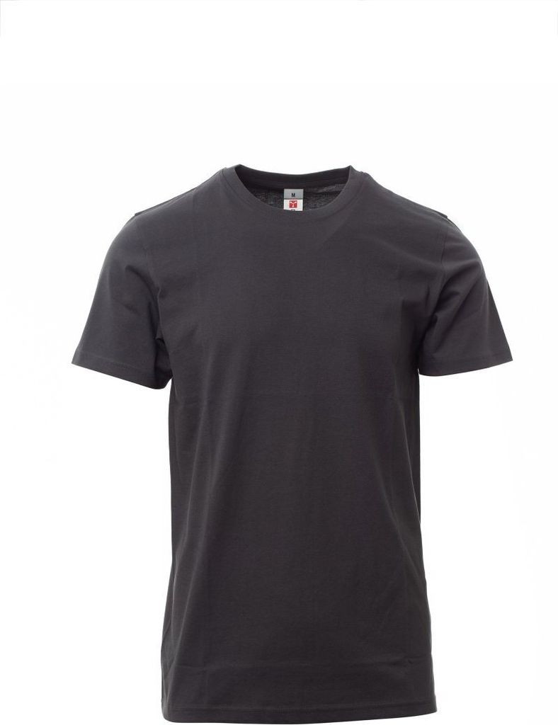 Herren T-Shirt Rundhals "PRINT" - Payper Anthrazit S