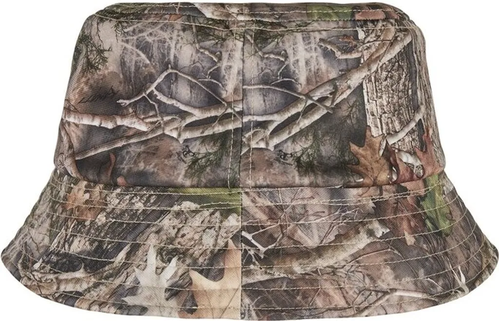 FLEXFIT Sherpa Real Tree Camo Cappello a secchiello reversibile - 5