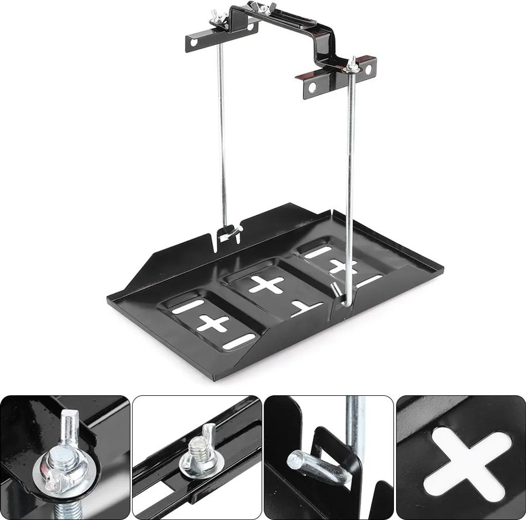 Kit de serrage de batterie avec support tablette universel de 27 cm