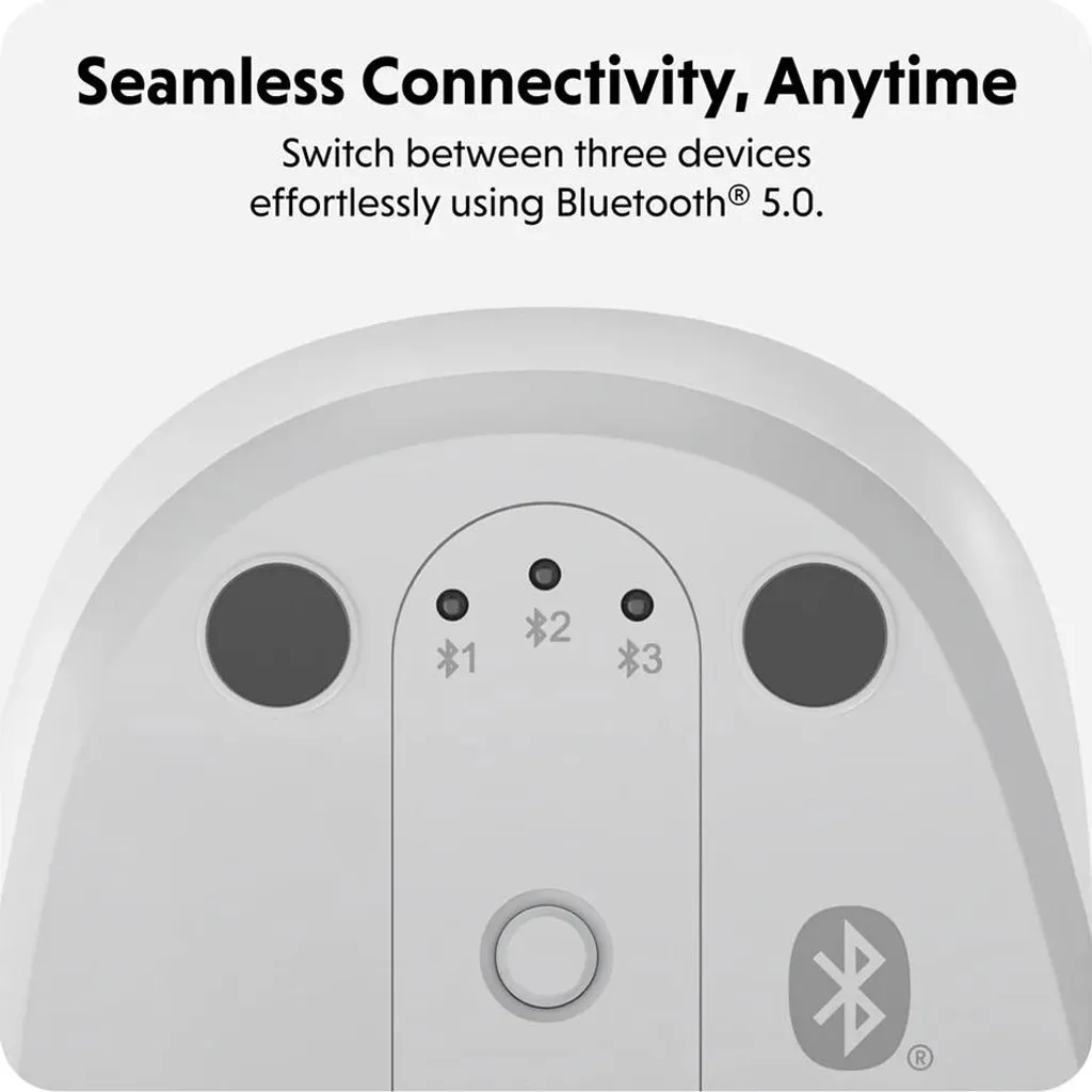 Souris HYPER HS2100GL Bluetooth 2400 DPI Ergonomique pour PC et Mac - 9