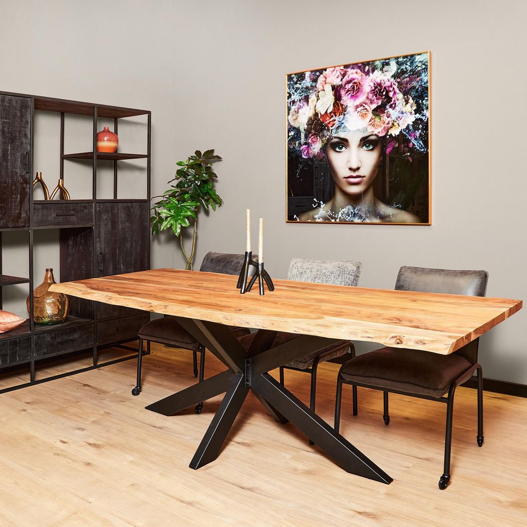 Starfurn - Baumstammtisch Live Edge - 300 cm