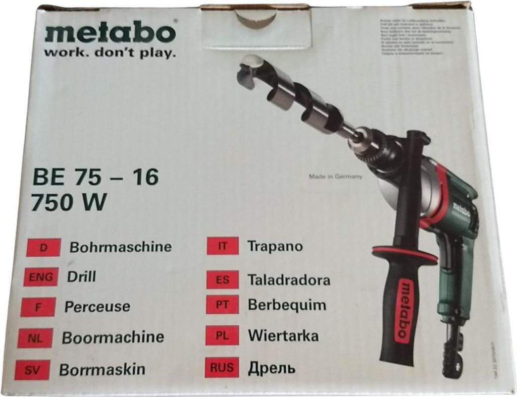 Metabo Bohrmaschine BE 75-16 750W