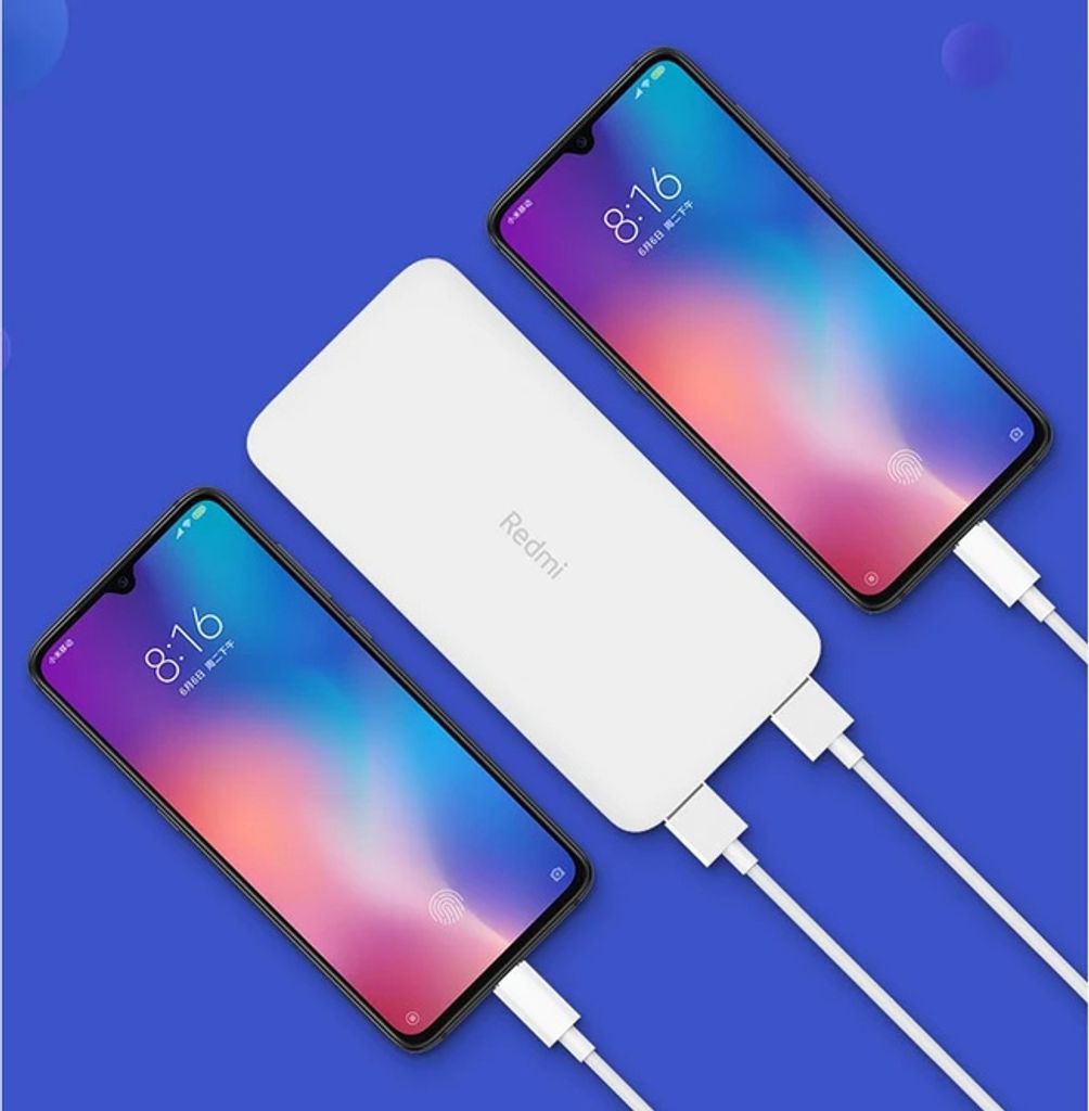 Xiaomi Redmi Powerbank 10.000 mAh Schwarz VXN4305Gl Produktbild 11