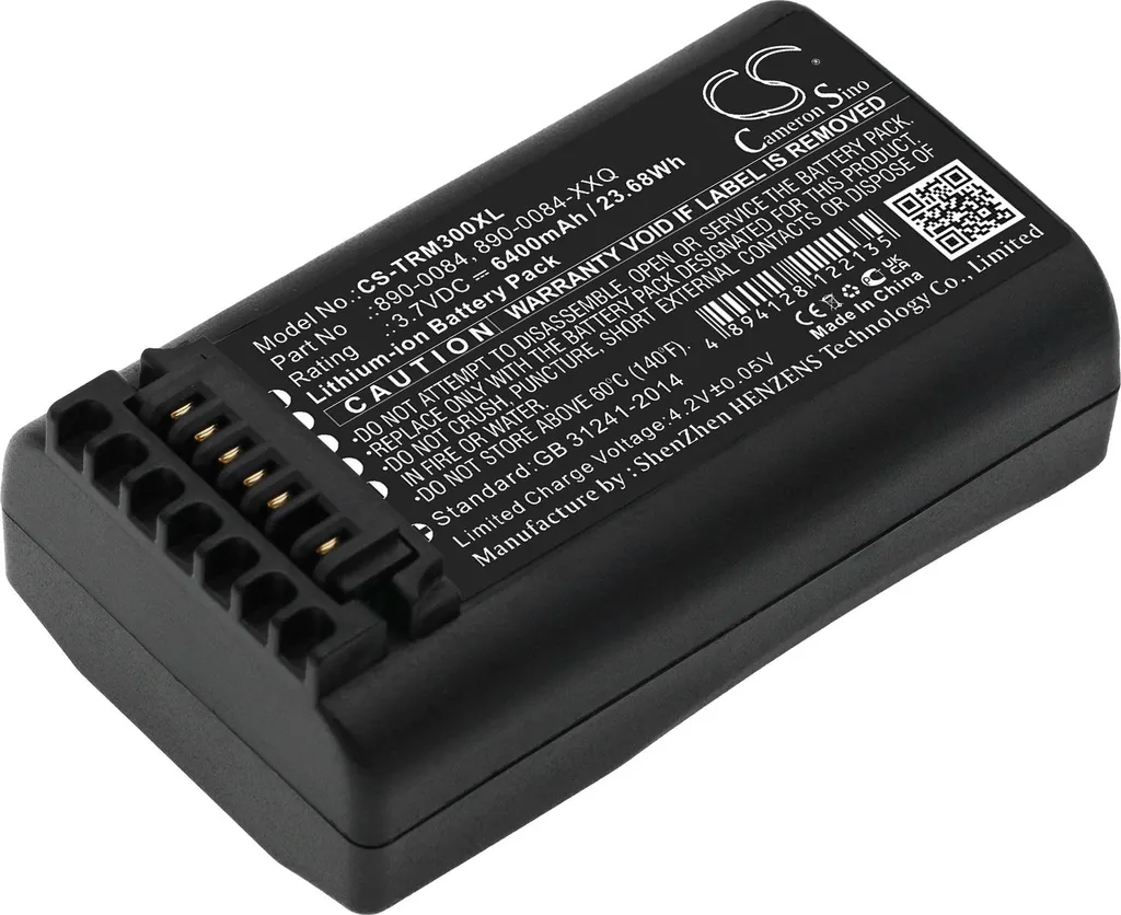 TECHTEK Batteria compatibile con [Trimble] ECL-FYN2HED-00, ECL-FYN2JAF-00, ECL-FYP2HED-00, EEL-FYN2HED-00, EEL-FYN2JAF-00, EGL-FYN2GEB-00, EGL-FYN2HE