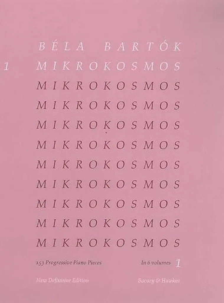 Mikrokosmos Vol 1 - Livre d'apprentissage de l'anglais - Version In
