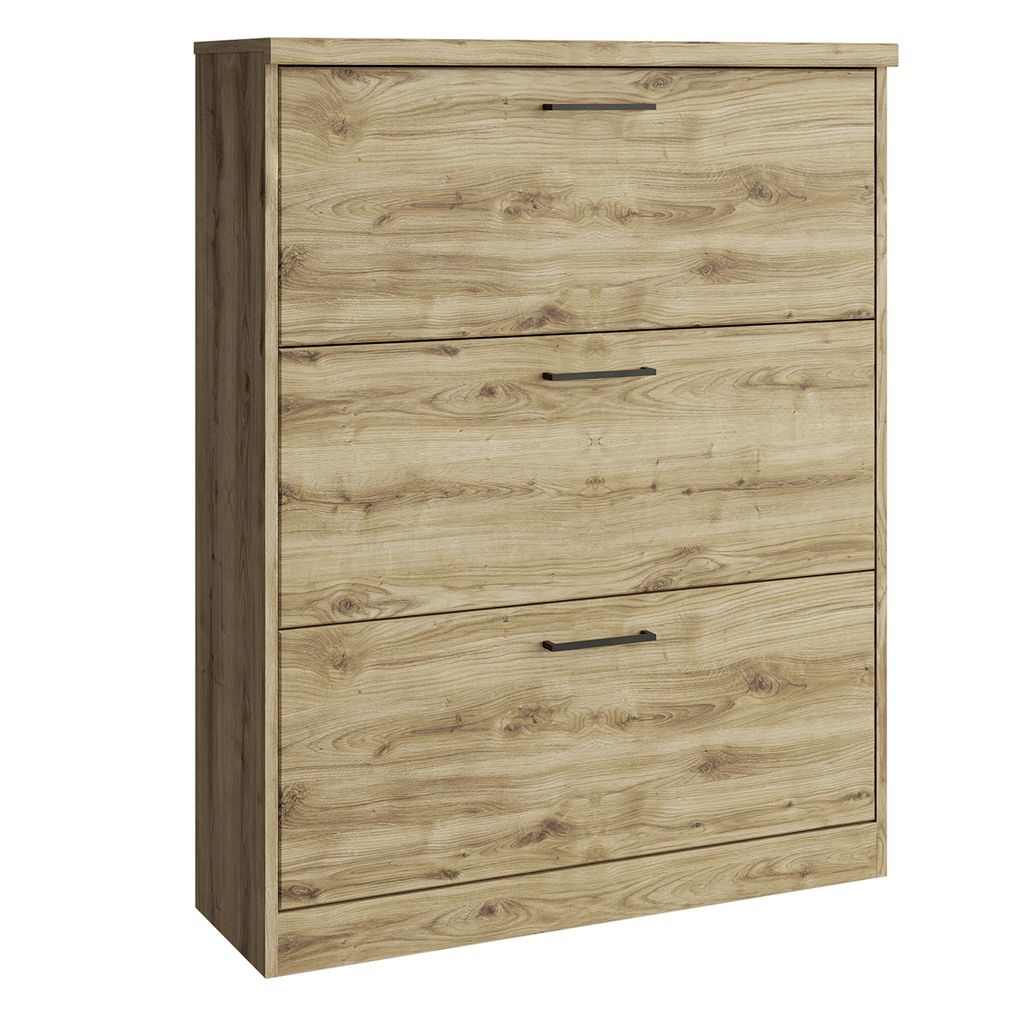 Kondela Schuhschrank (Schuhschrank) Dorsi 3K – Navarra-Eiche