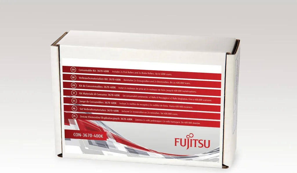 Kit de Maintenance pour Scanner Fujitsu fi-7140 fi-7240 avec Rouleaux