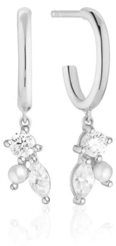 Boucles d'oreilles pendantes argent hypoallergéniques Adria SJ-E12226