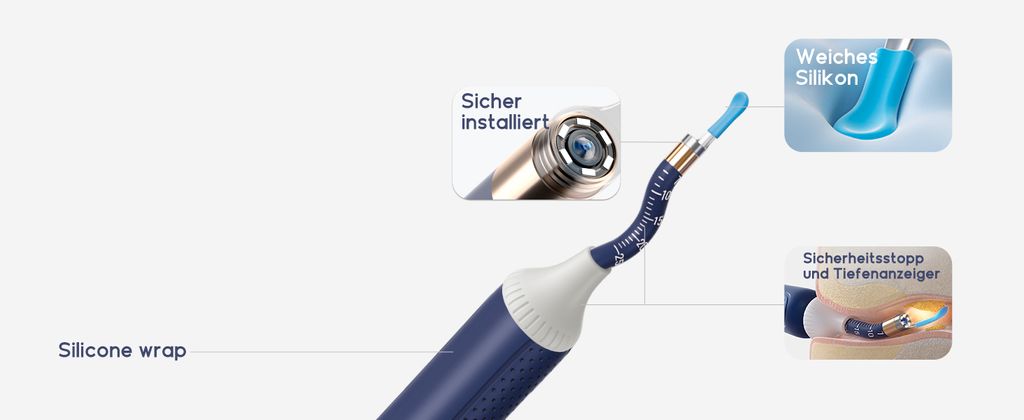 Bebird Ohrenschmalz Entferner Otoskop, 1920P HD Flexibler Produktbild 24