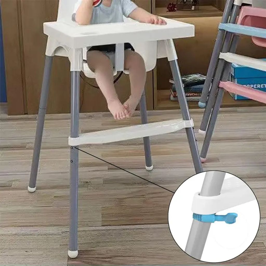 Verstellbare Kunststoff - Kinder - Fußstütze: Praktisch und sicher für Esszimmer - und Hochstühle