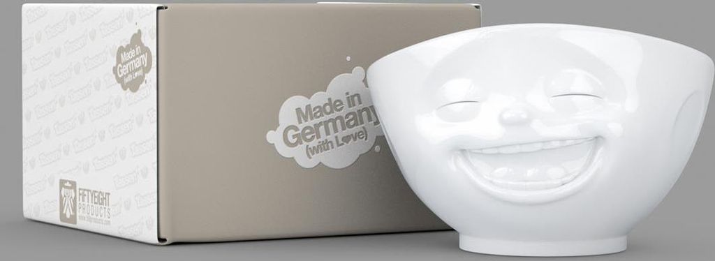 Fiftyeight Products Schale 500 ml - lachend weiß Produktbild 12