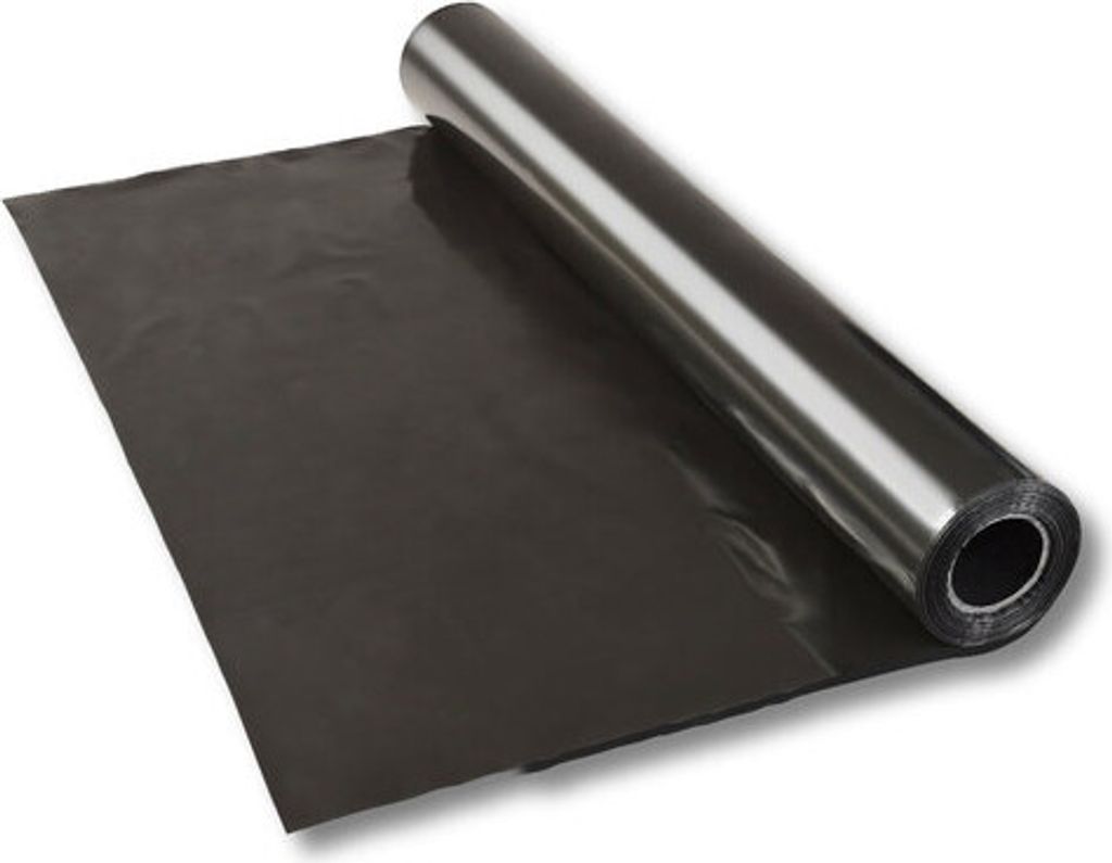 1x LDPE-Folie Dekofolie Tischdecke schwarz opak 2300mm x Produktbild 